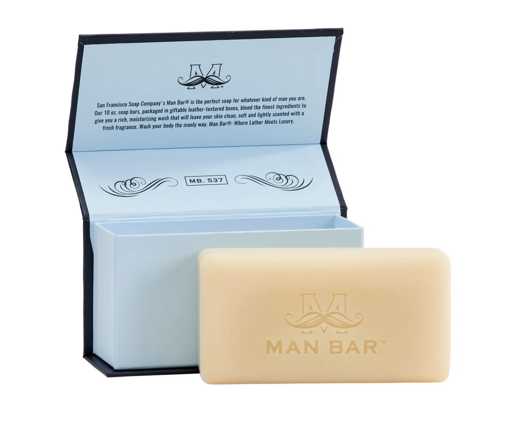 Man Bar Silver Sage + Bergamot Deep Cleansing Bar