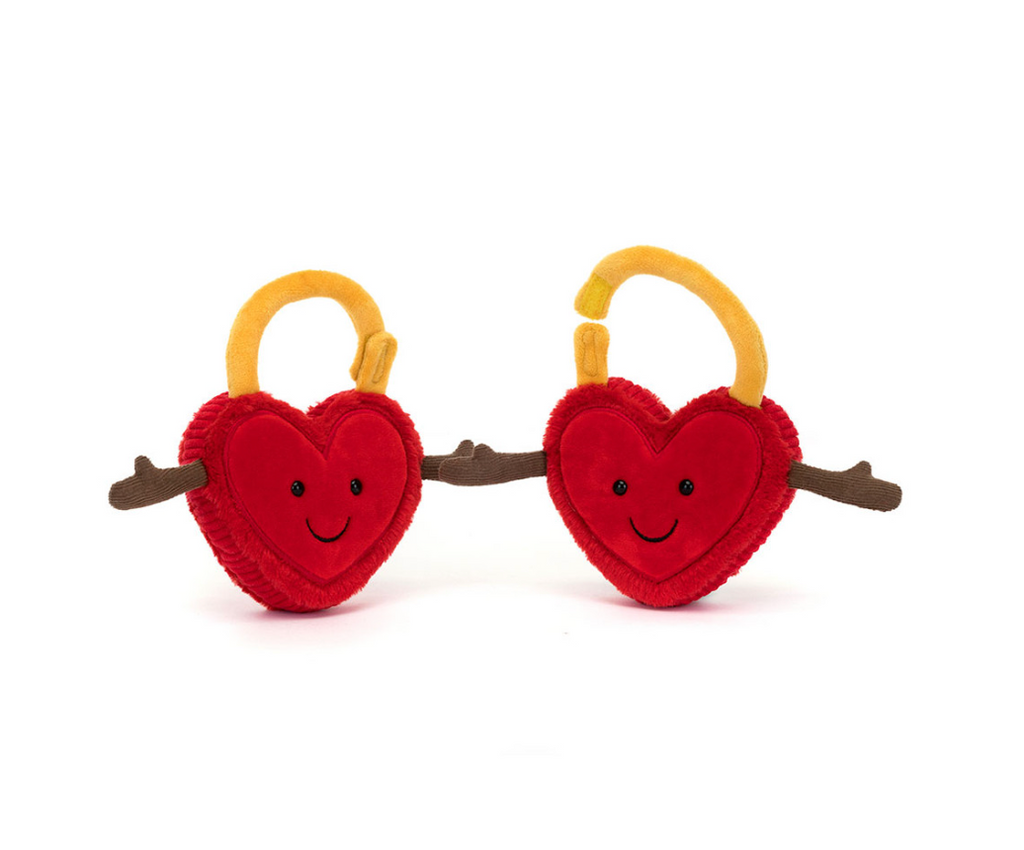 Jellycat Amuseables Val & Tina Love Locks