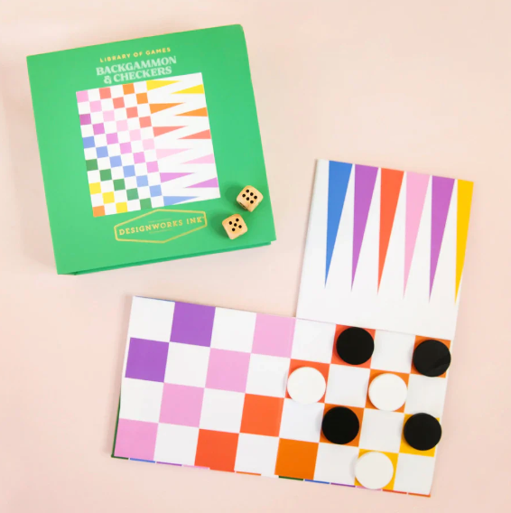 Library of Games, Tabletop Backgammon + Checkers