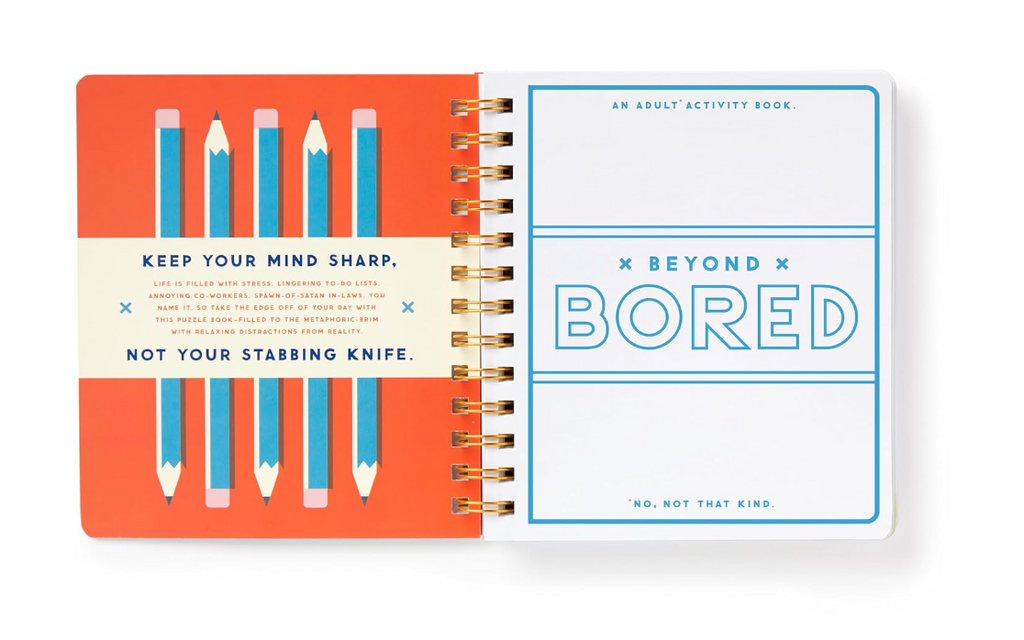 Beyond Bored: An Adult Activity Book