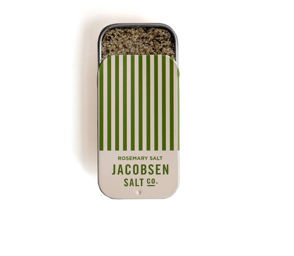 Jacobsen Salt Co. Infused Rosemary Salt Slide Tin