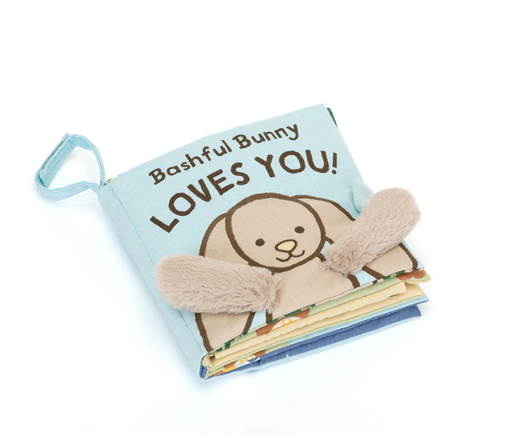 Jellycat Bashful Bunny Loves You Book