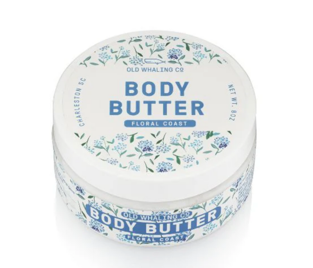 Old Whaling Company - Floral Coast Body Butter, 8 Ounces