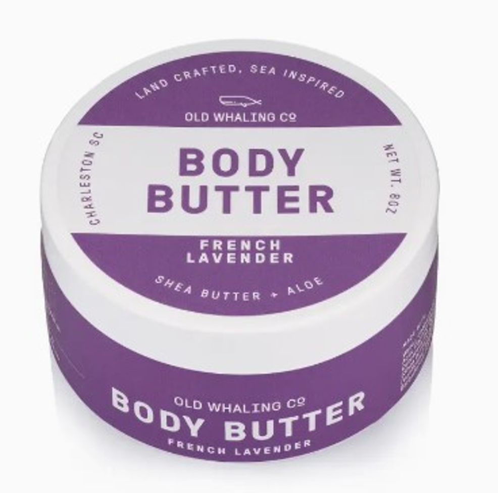 Old Whaling Company - French Lavender Body Butter, 8 Ounces