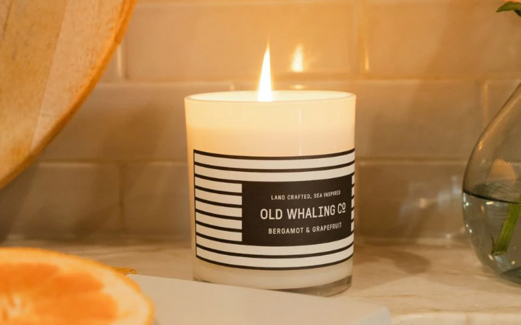 Old Whaling Company - Bergamot & Grapefruit Boxed Candle, 12 Ounces