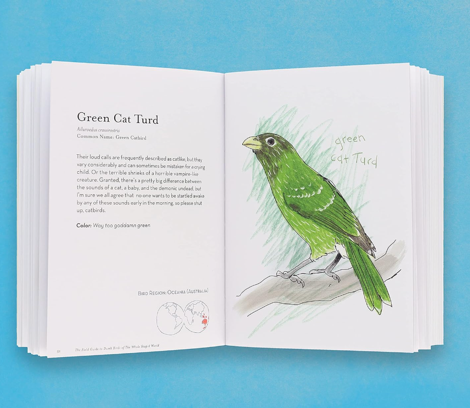 Field Guide to Dumb Birds of the Whole Stupid World Book