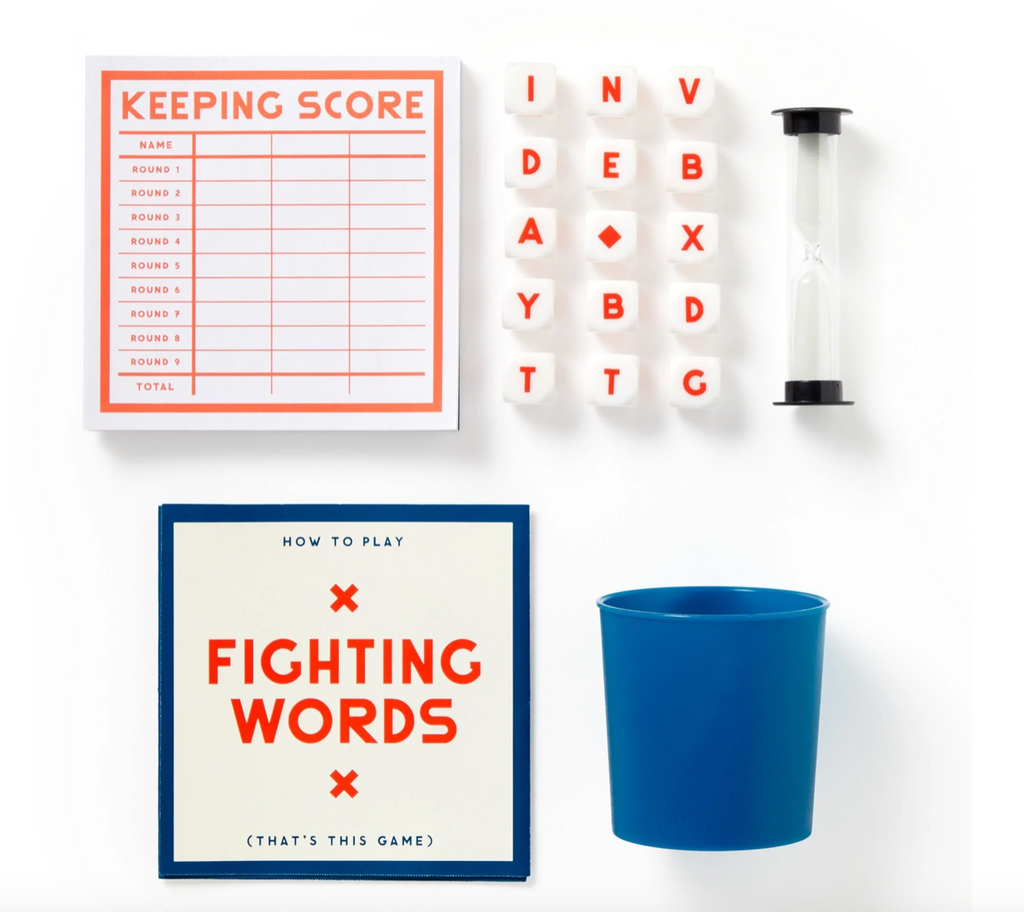 Fighting Words Dice Game