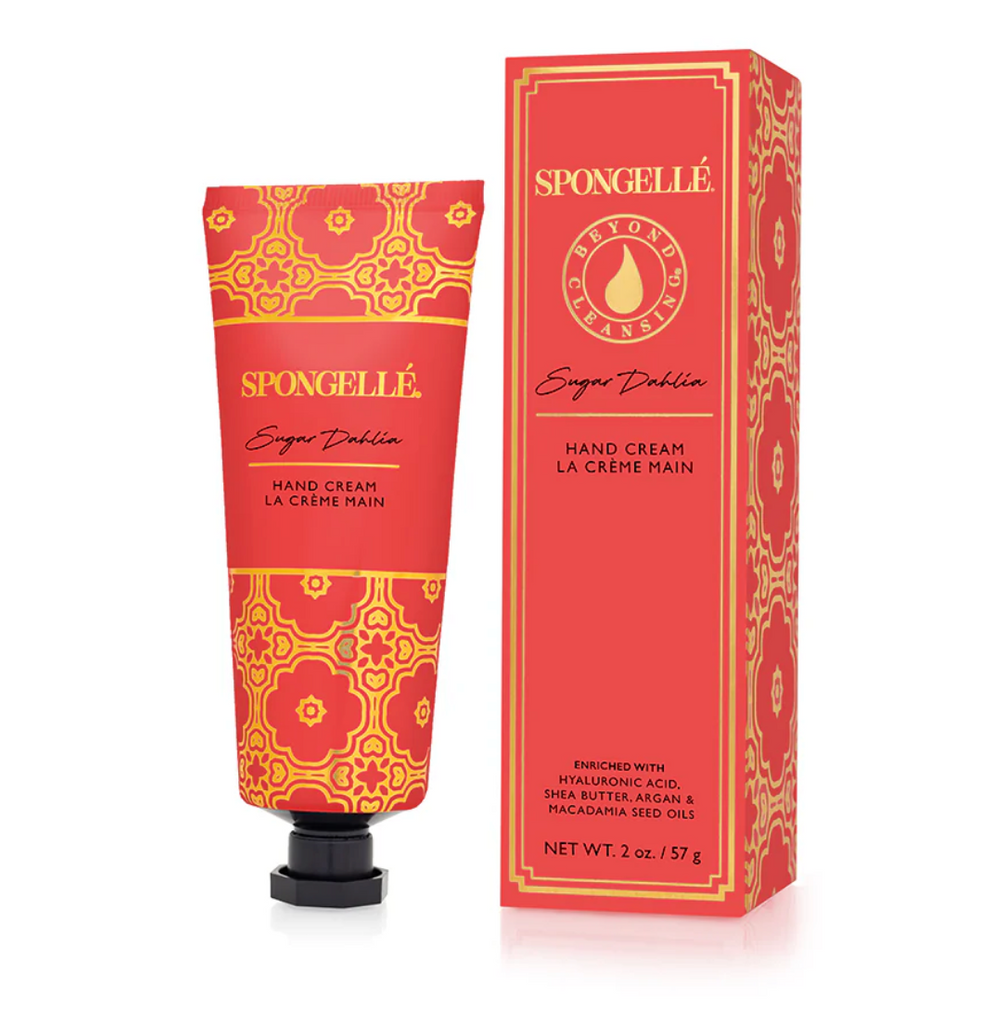 Spongellé - Sugar Dahlia Hand Cream, 2 Ounces