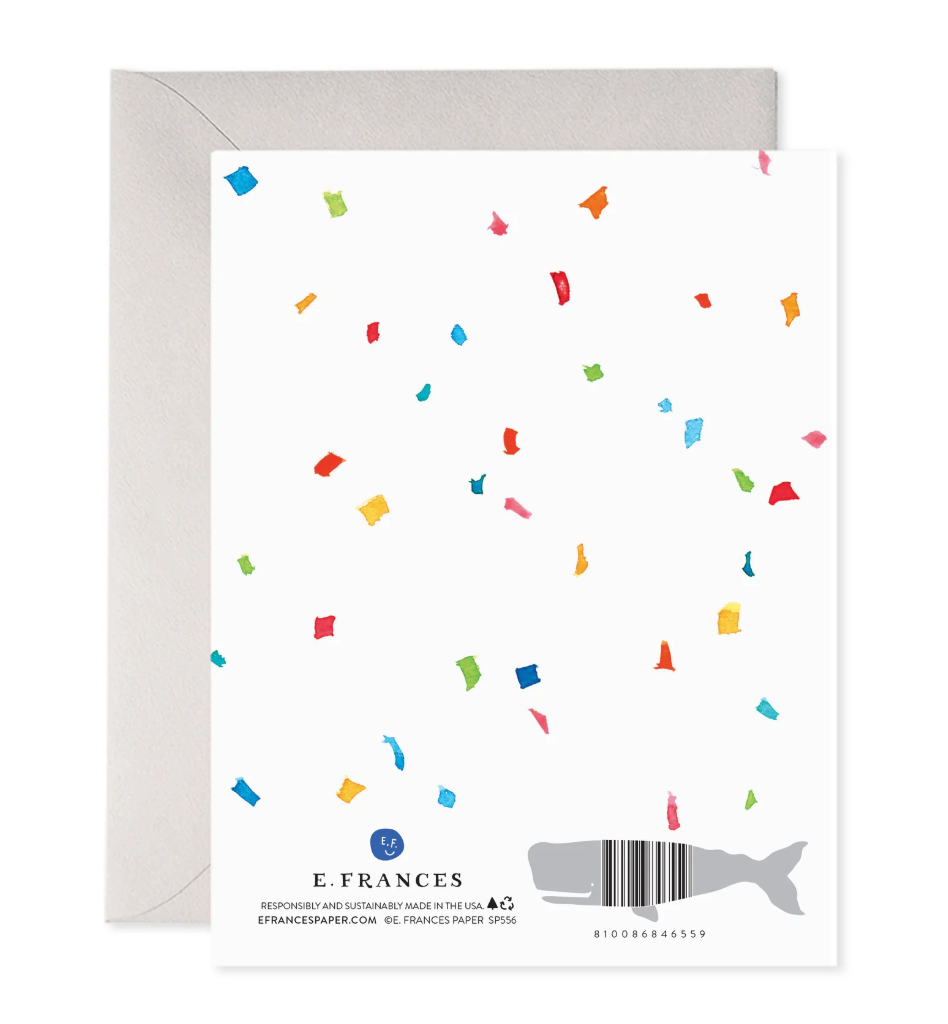 Colorful Congrats Greeting Card