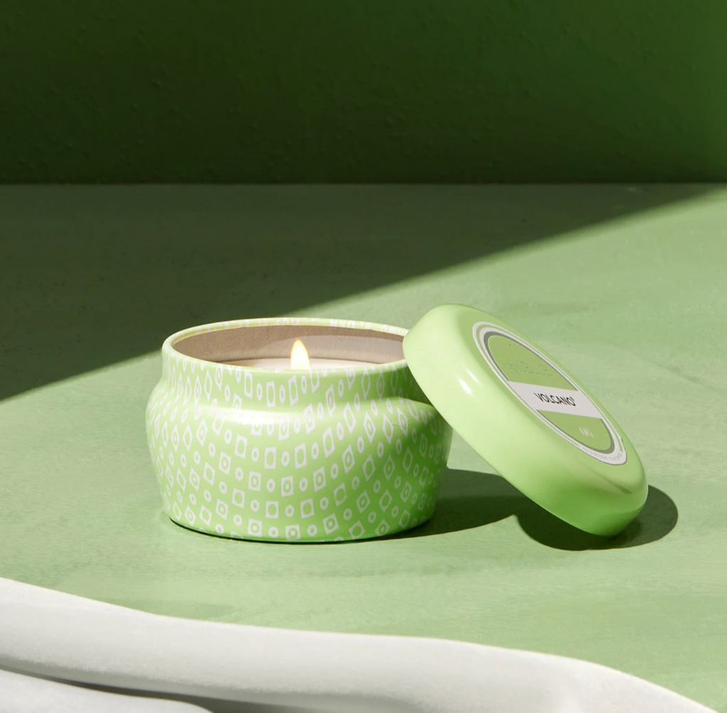 Capri Blue Volcano Iced Matcha Mini Tin Candle, 3 Ounces