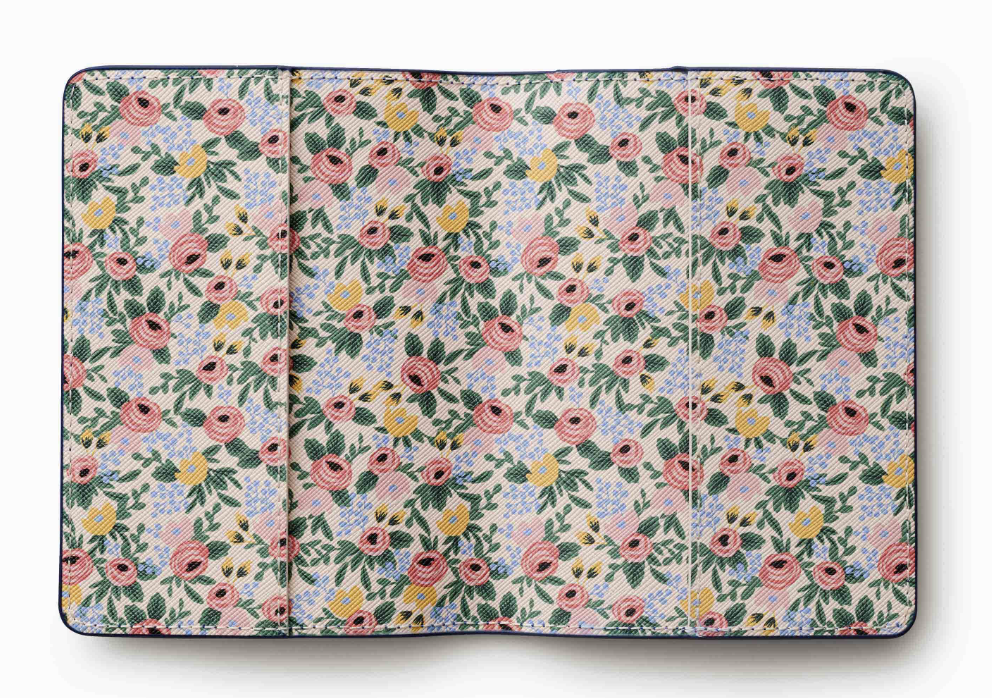 Rifle Paper Co. Passport Holder ~ Rosa