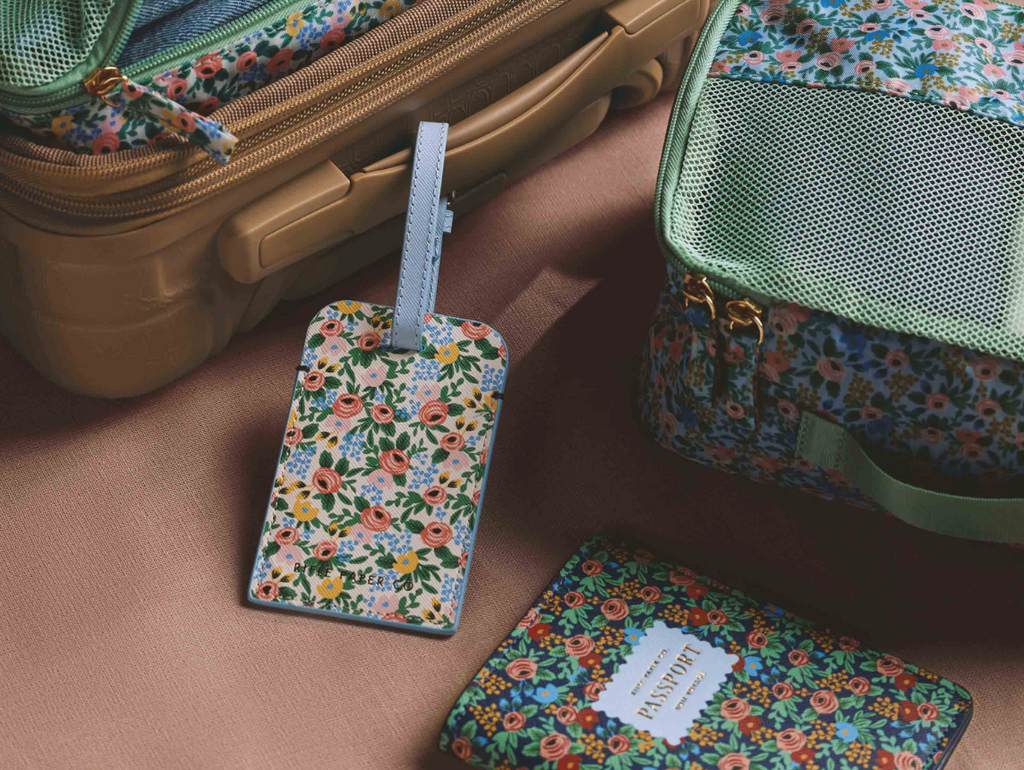 Rifle Paper Co. Passport Holder ~ Rosa