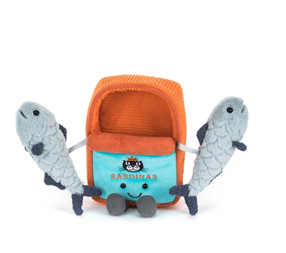 Jellycat Amuseables Sardine Tin