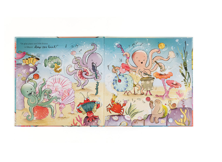 Jellycat Odell's Amazing Arms Book