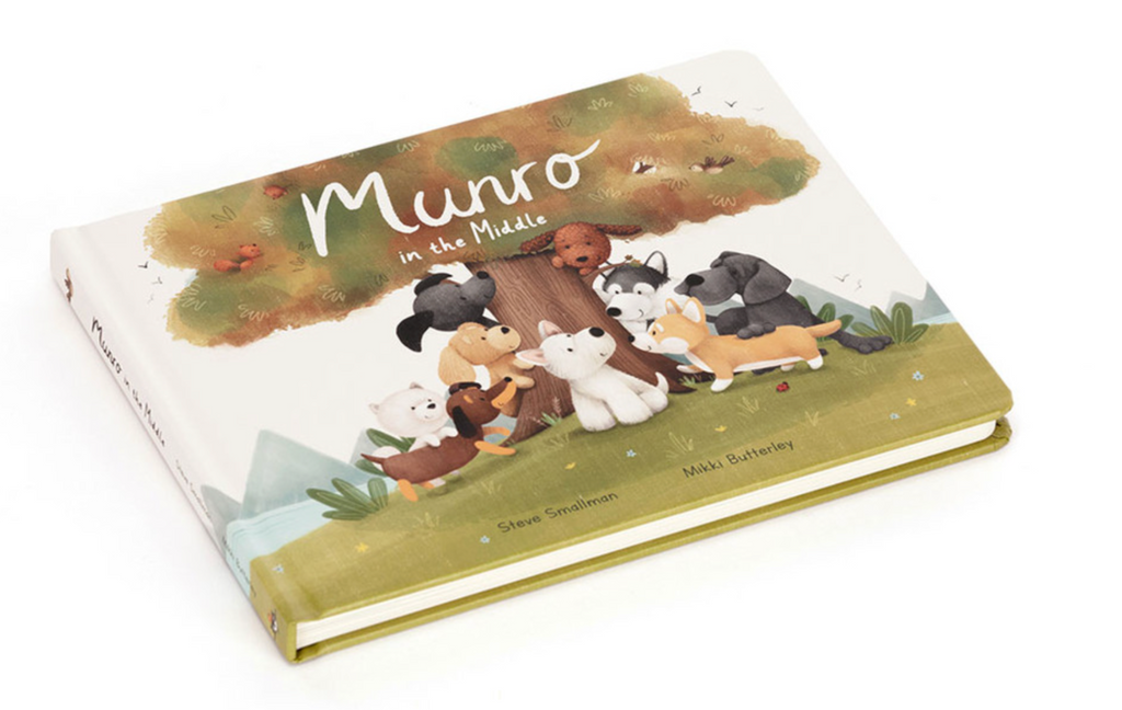 Jellycat Munro in the Middle Book