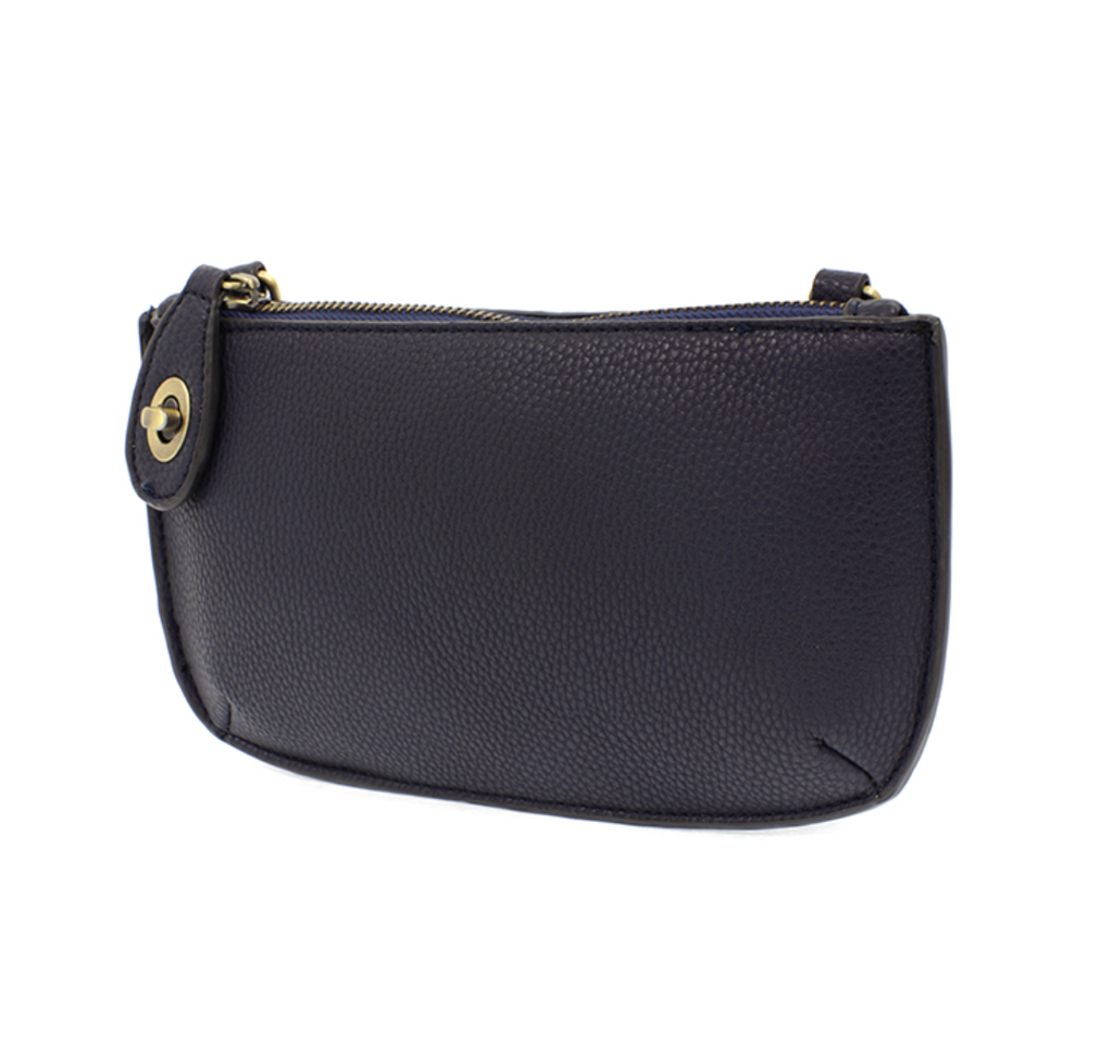 Joy Susan Mini Crossbody Wristlet Clutch ~ New Navy