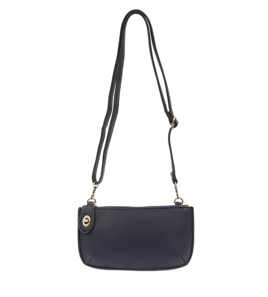 Joy Susan Mini Crossbody Wristlet Clutch ~ New Navy