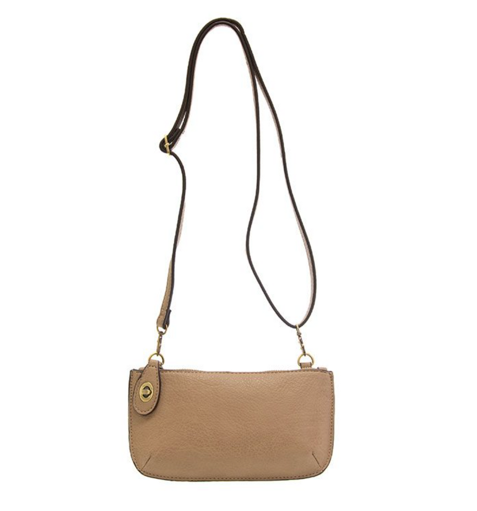 Joy Susan Mini Crossbody Wristlet Clutch ~ Mushroom