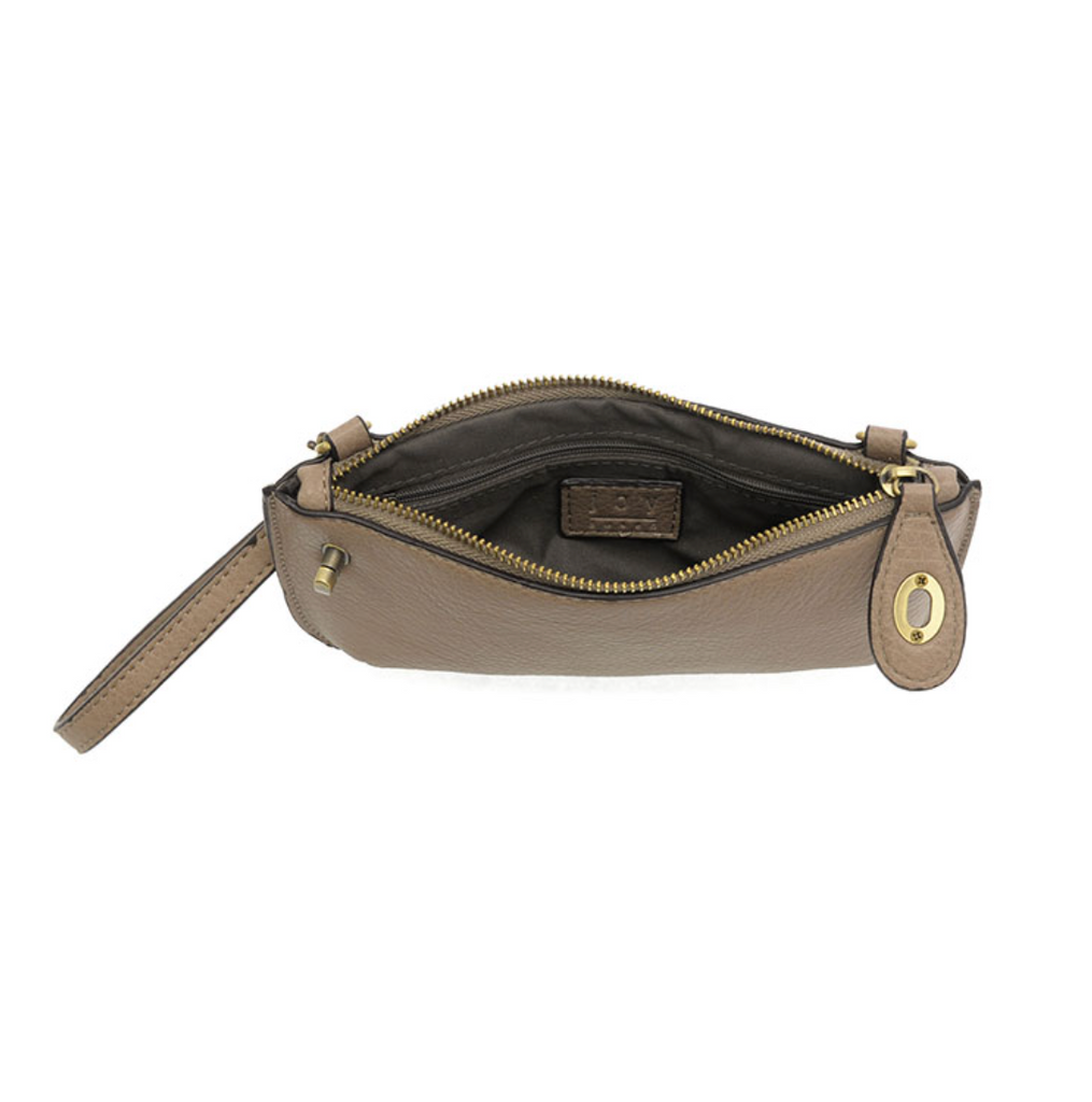 Joy Susan Mini Crossbody Wristlet Clutch ~ Mushroom