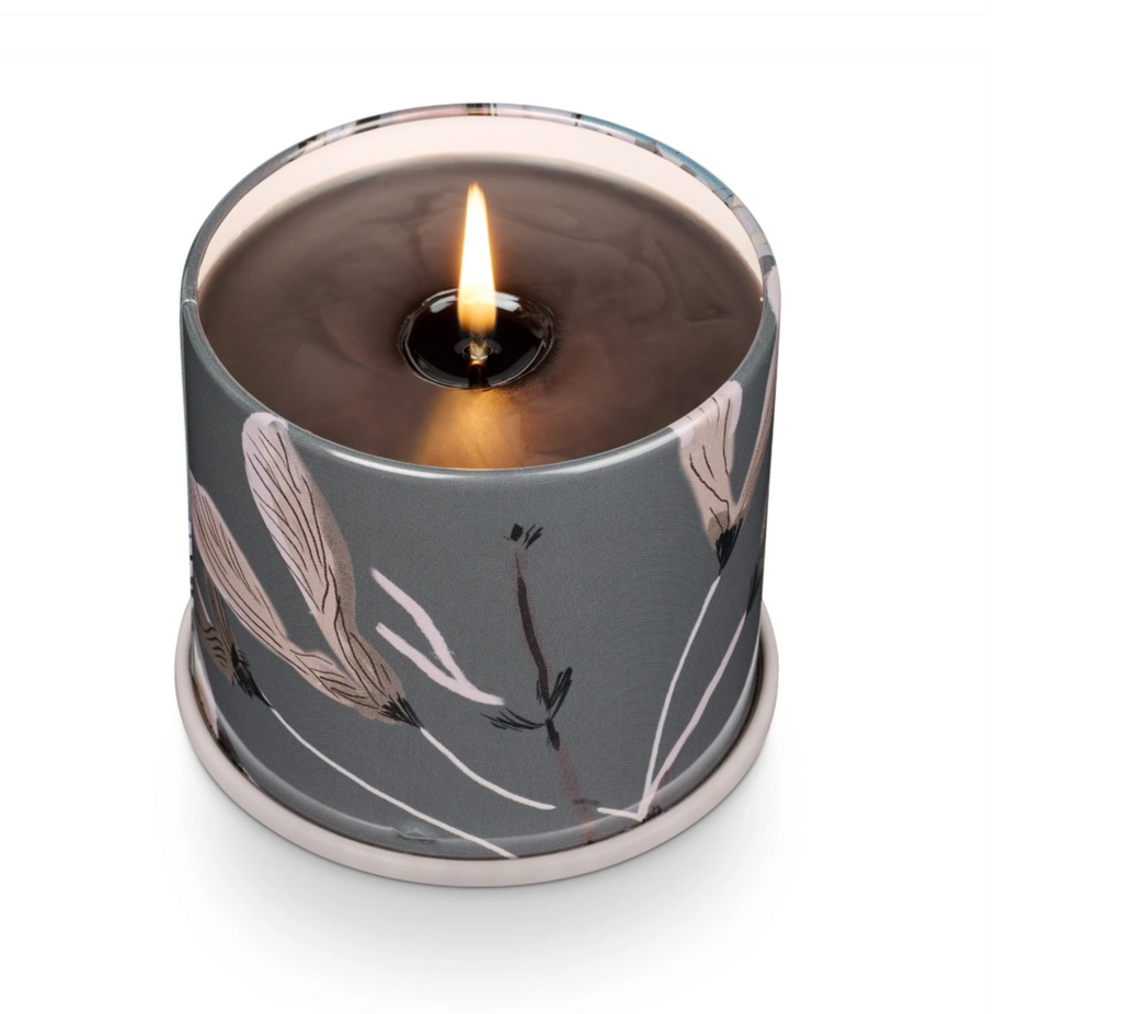 Illume Woodfire Large Tin Candle