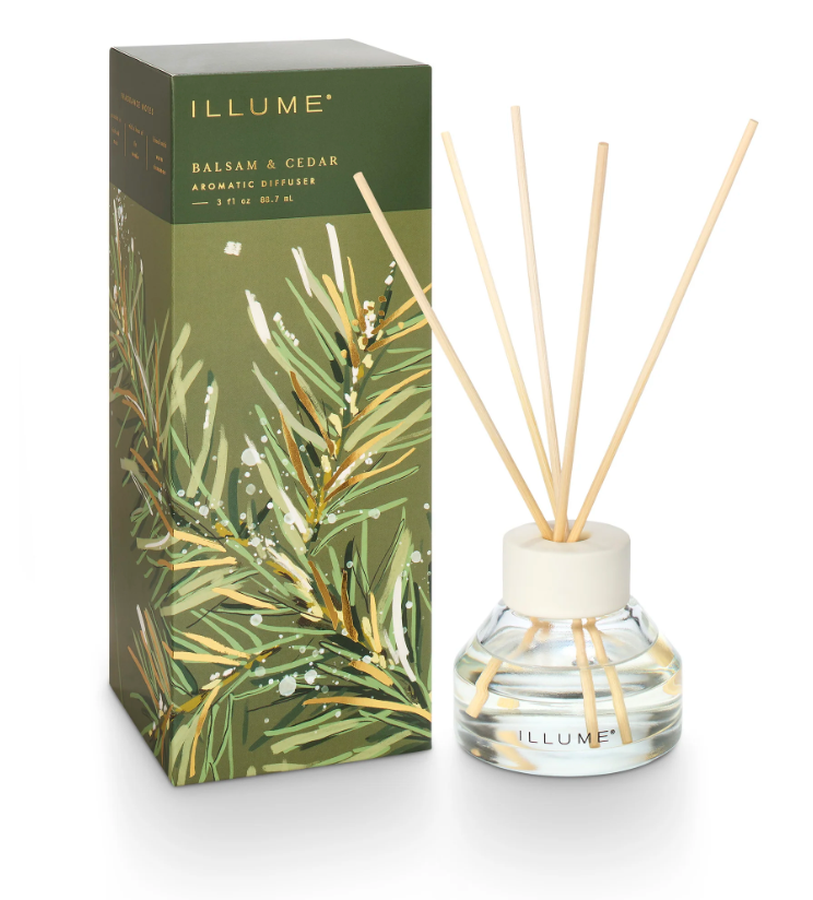 Illume Balsam & Cedar Refillable Aromatic Diffuser