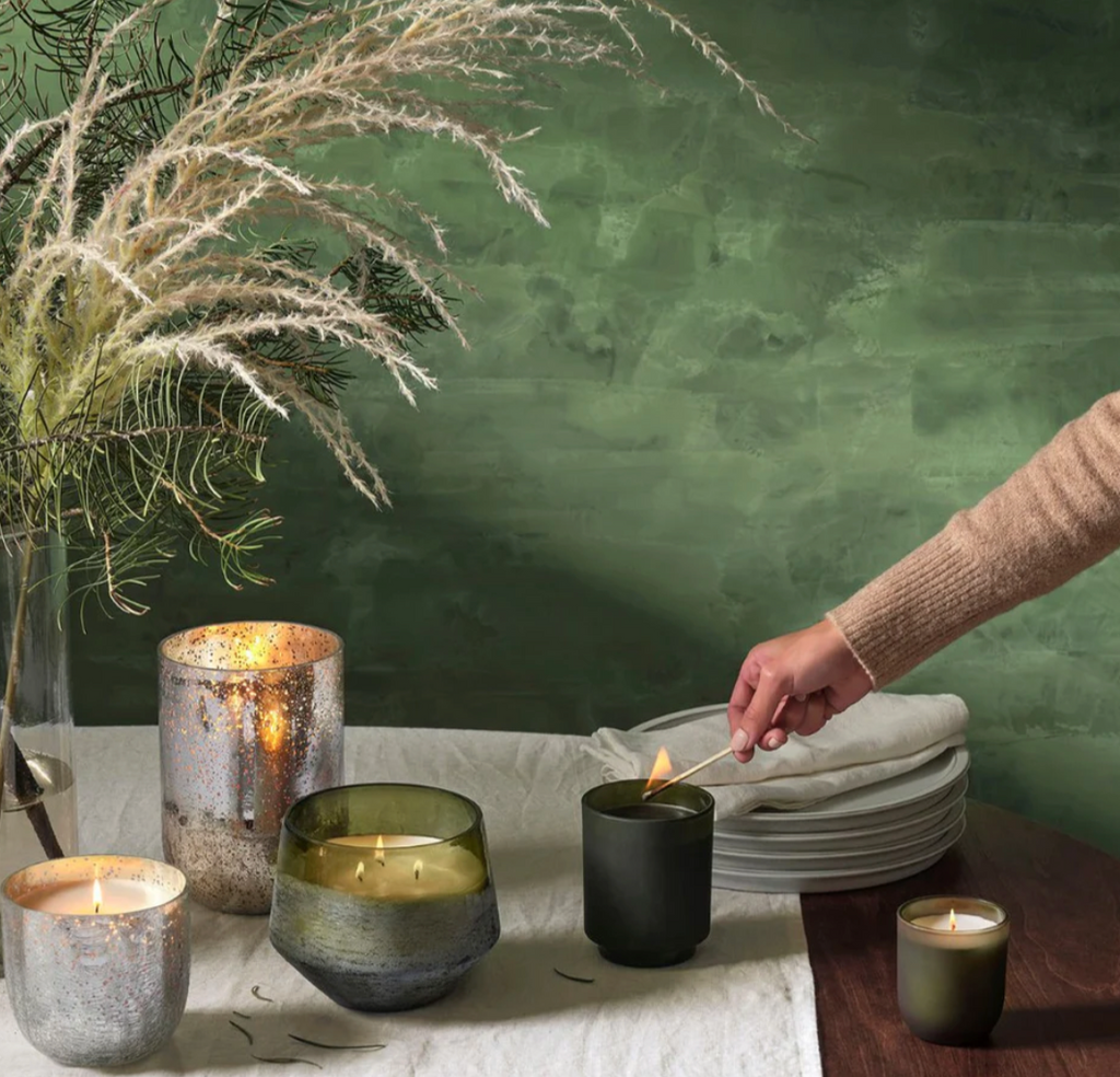 Illume Balsam & Cedar Small Radiant Glass Candle