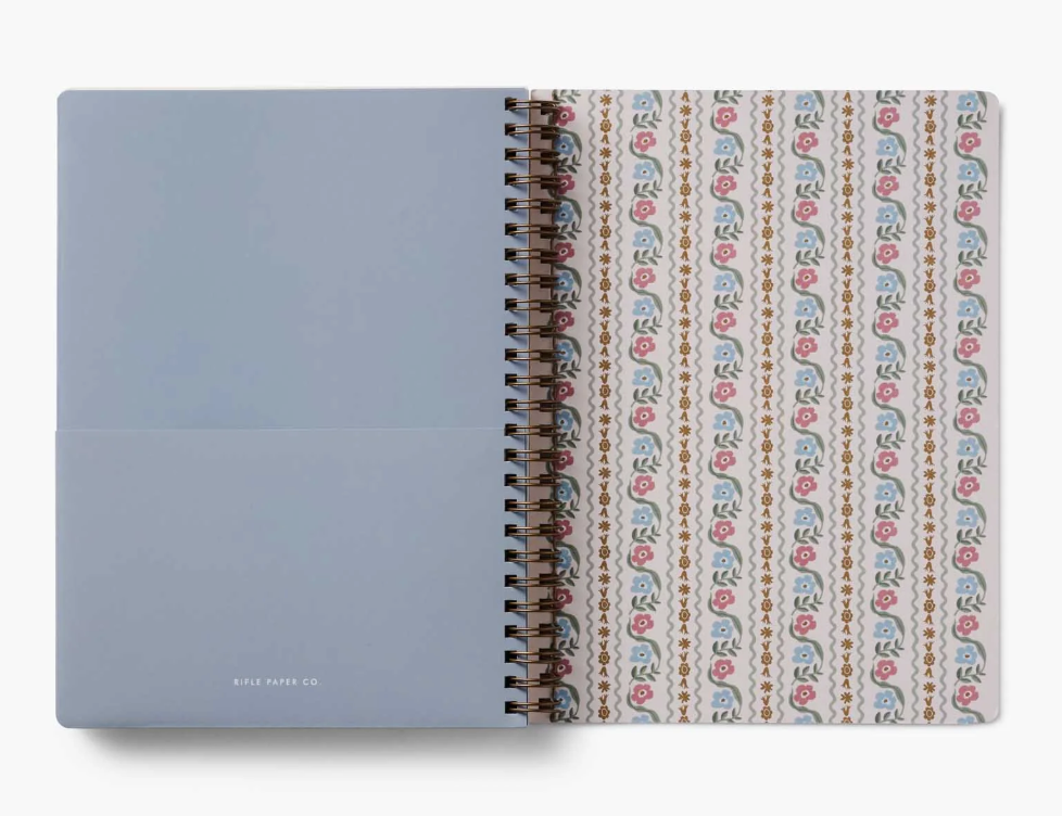 Rifle Paper Co. Delphine Spiral Notebook