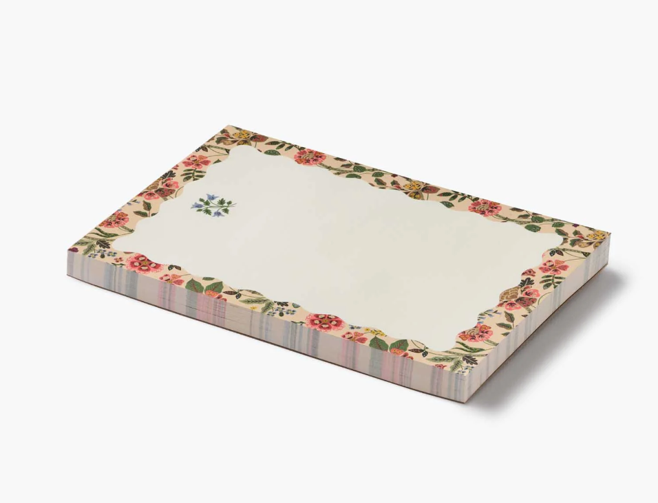 Rifle Paper Co. Notepad ~ Gracie