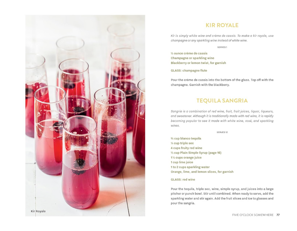 Cocktails, Southern Style: Pours, Drinks, Sips, and Bites