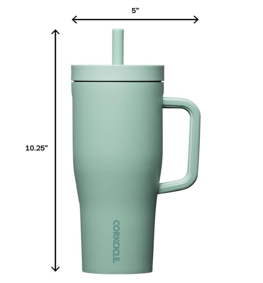 Corkcicle Leakproof Cruiser, Thyme - 22 Ounce