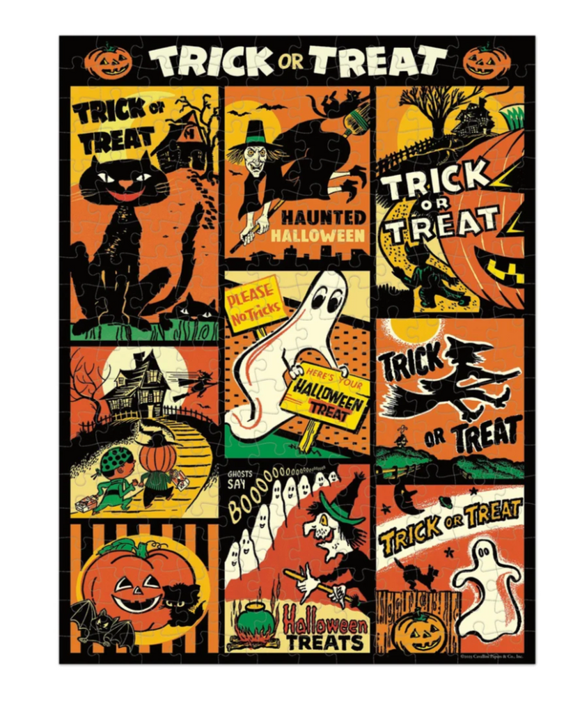 Cavallini Halloween Mini Puzzle, 240 Pieces