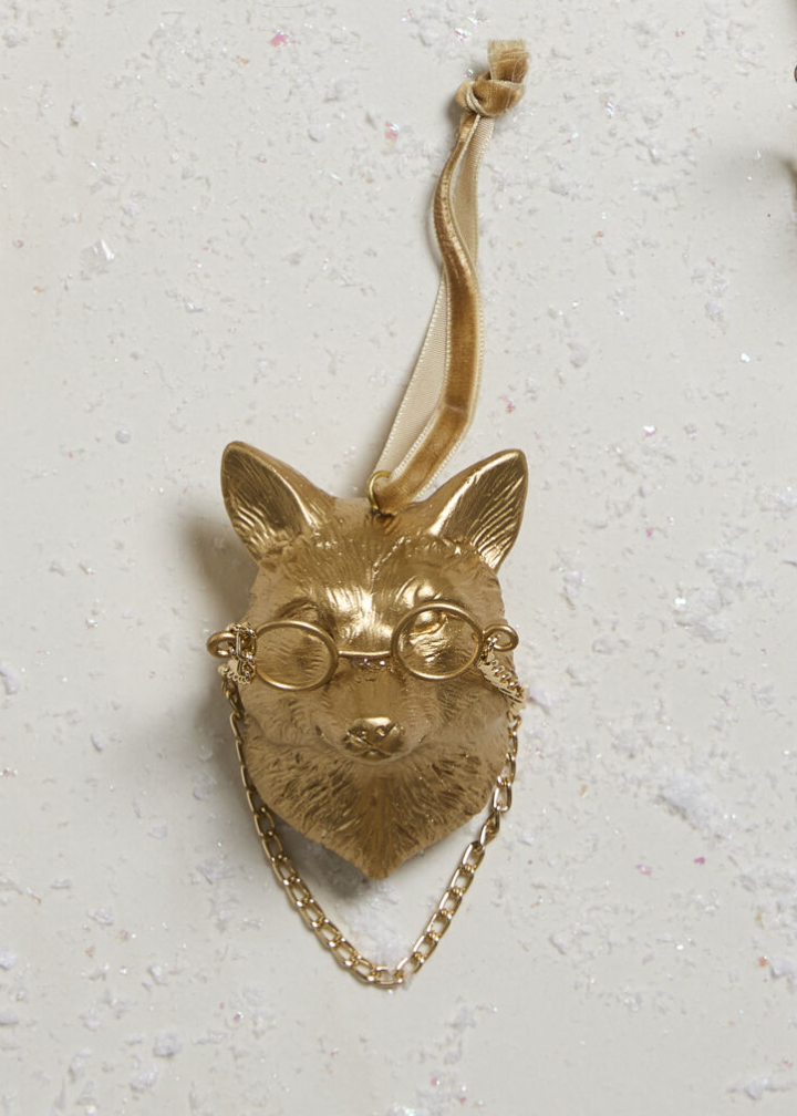 Eric + Eloise (E+E) Collection Ornament w/ Bright Gold Finish, 6 Styles