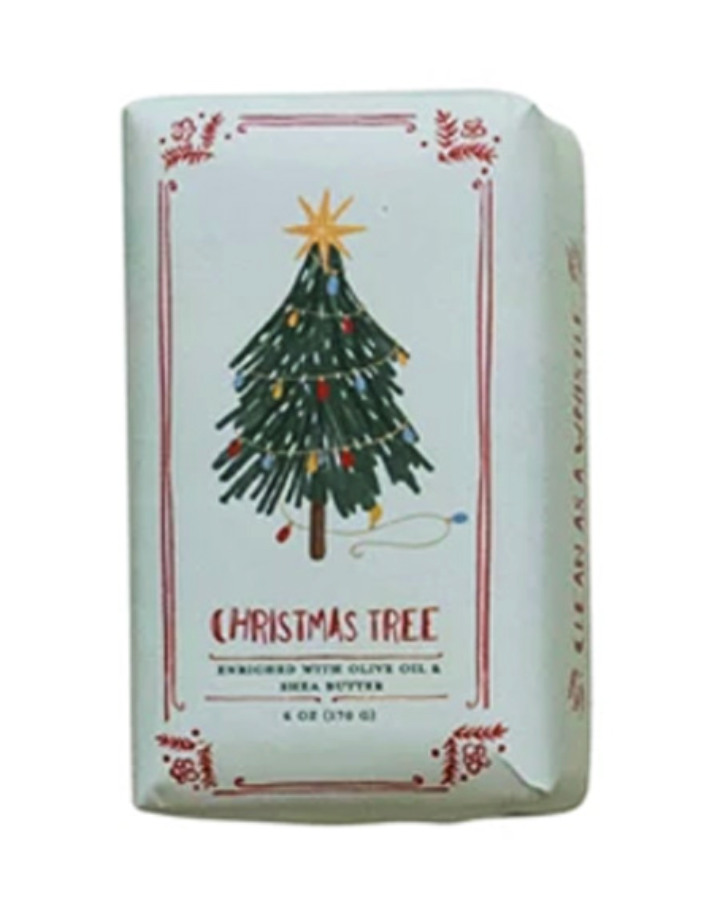 Milled Bar Soap ~ Christmas Tree Scent