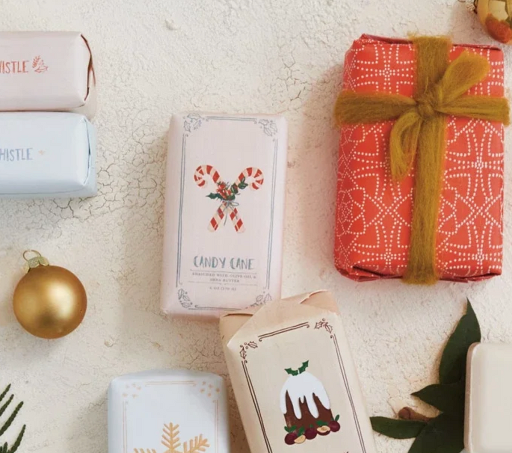 Milled Bar Soap ~ Candy Cane Scent