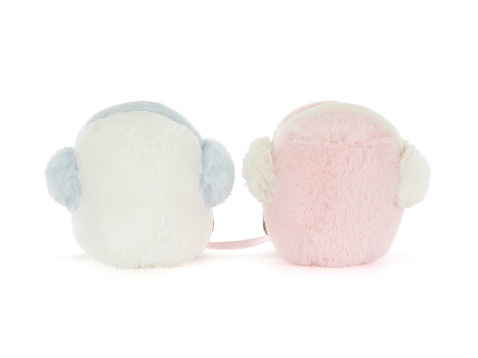 Jellycat Amuseables Toastie Pink and White Marshmallows