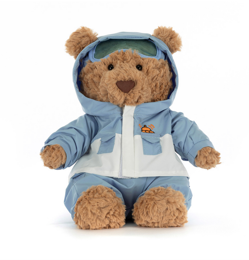 Jellycat Bartholomew Bear 'Snow Suit'