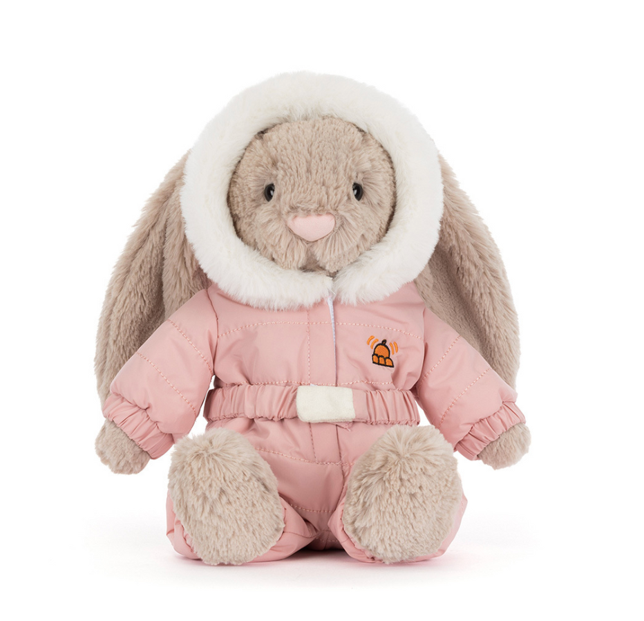 Jellycat Bashful Bunny 'Snow Suit'