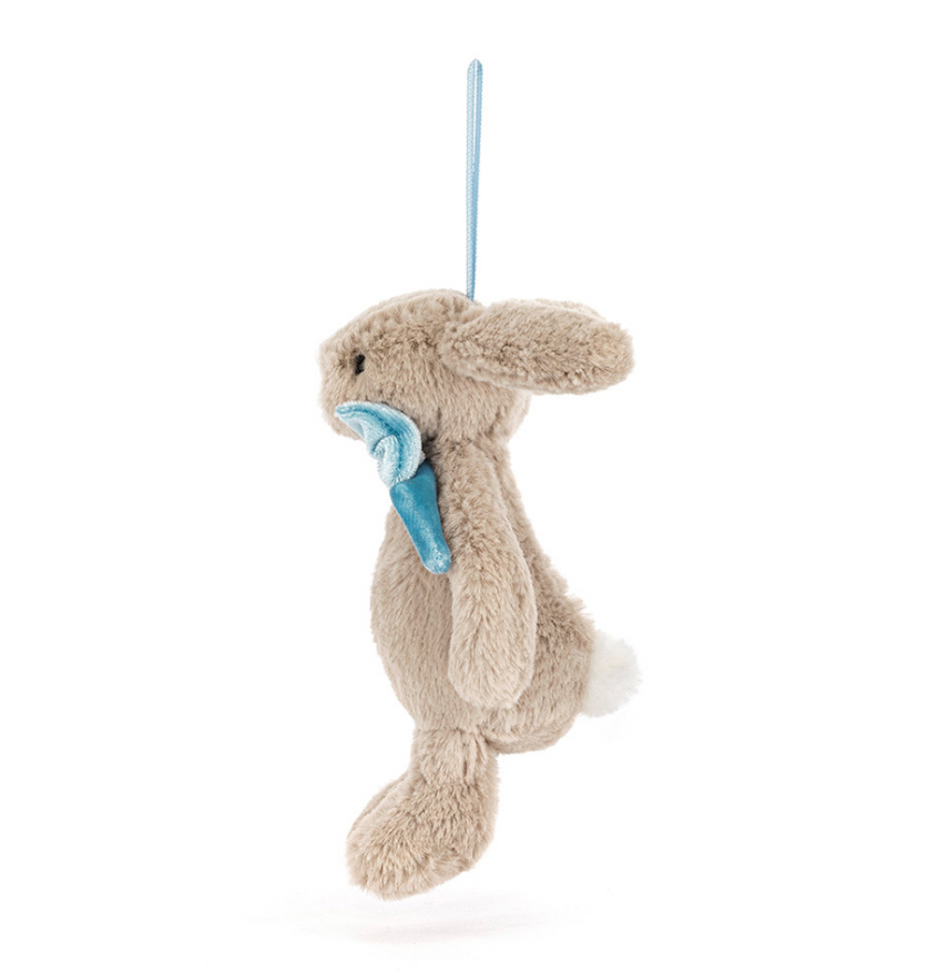 Jellycat Bashful Beige Bunny Ornament