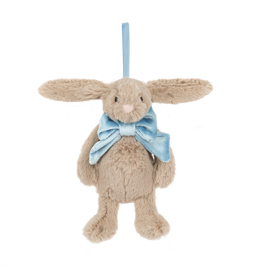 Jellycat Bashful Beige Bunny Ornament