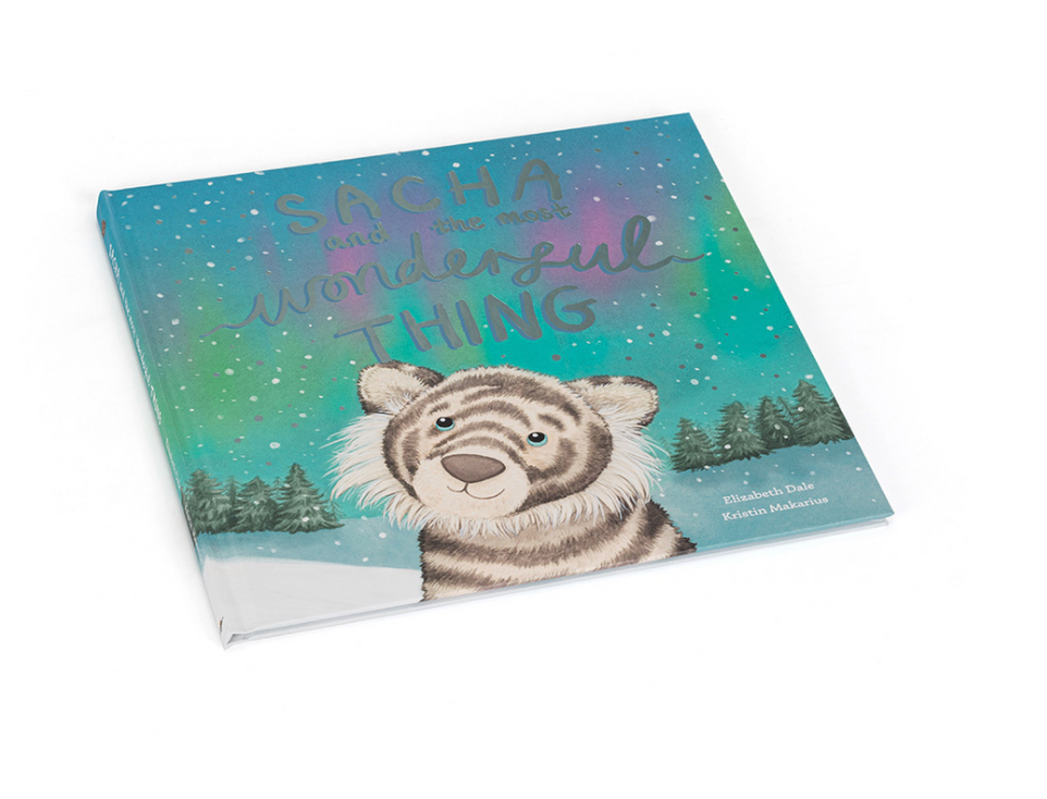 Jellycat Sacha and the Most Wonderful Thing Book