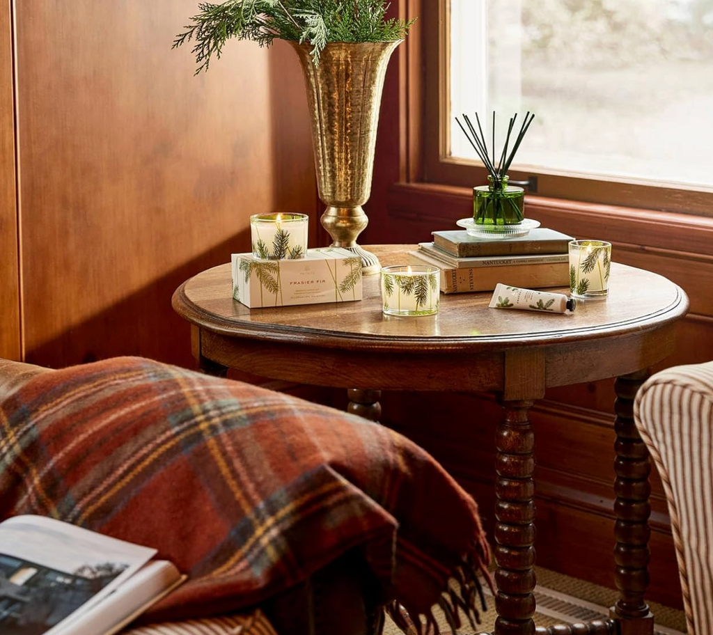Thymes Frasier Fir Pine Needle Candle Set