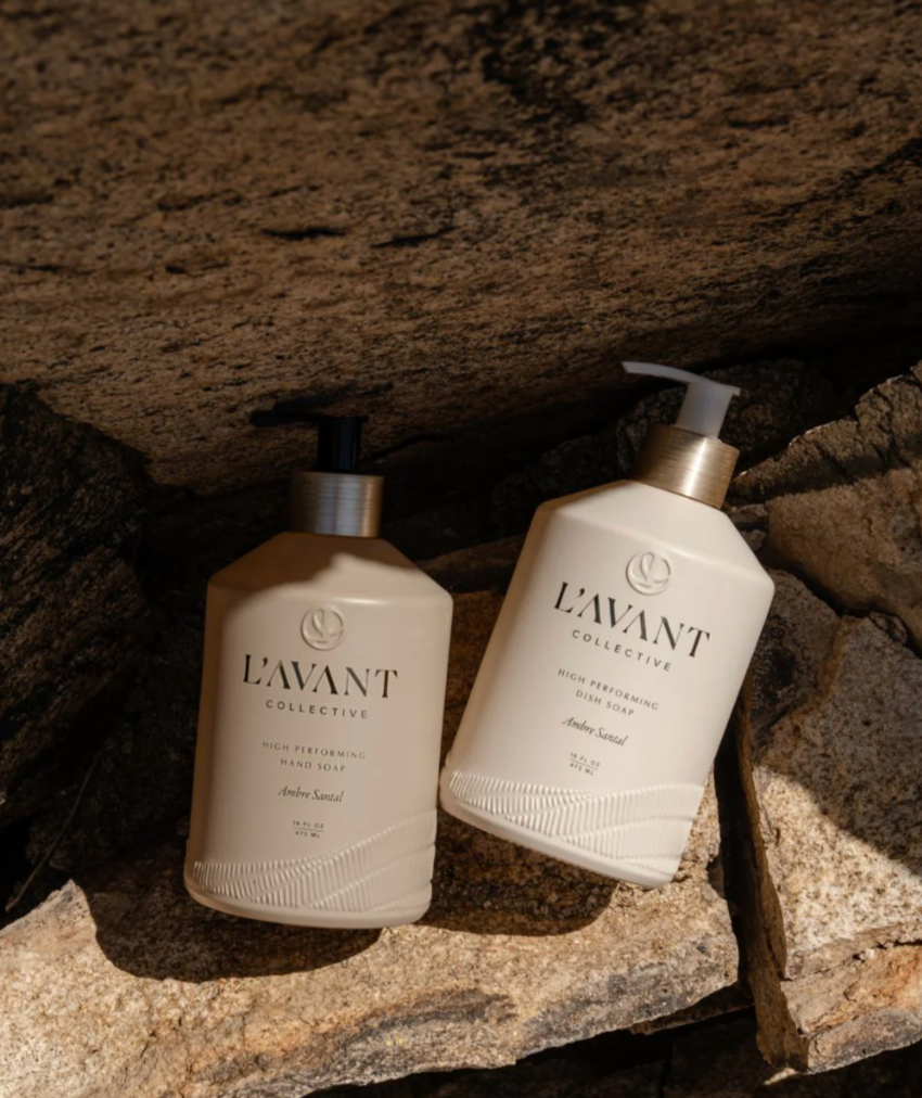 L'AVANT Collective High Performing Dish Soap, Ambre Santal