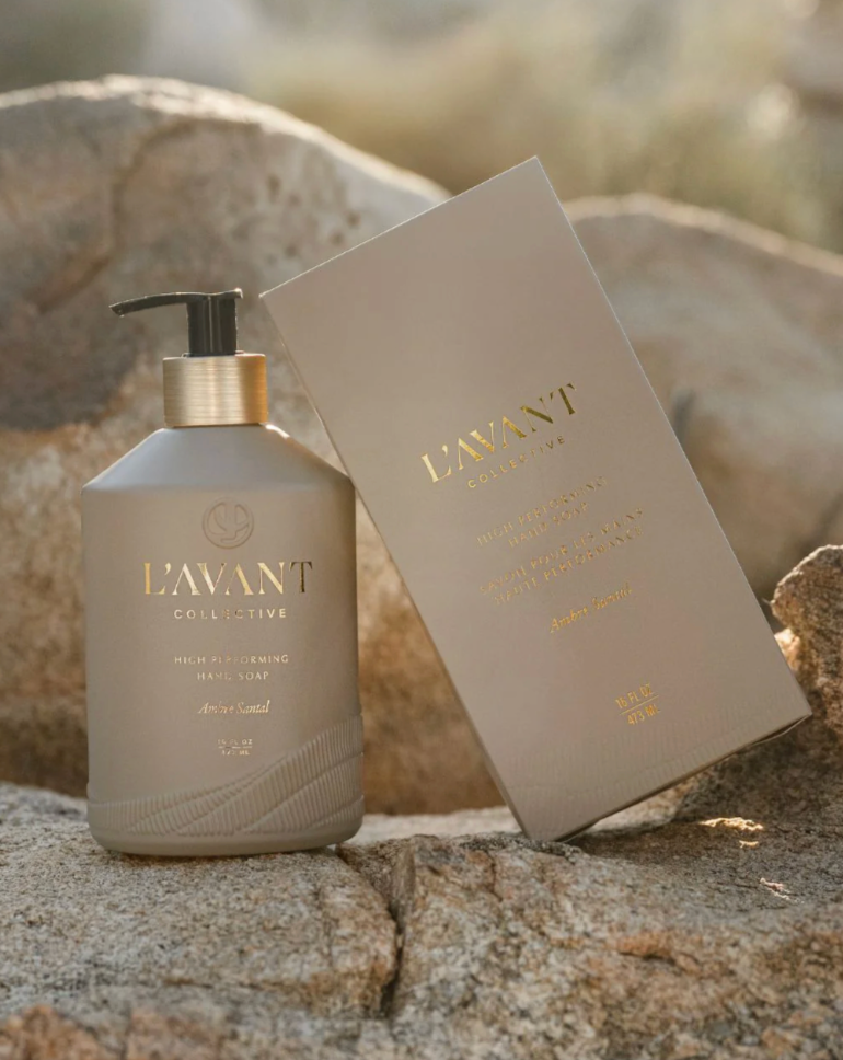 L'AVANT Collective High Performing Hand Soap, Ambre Santal