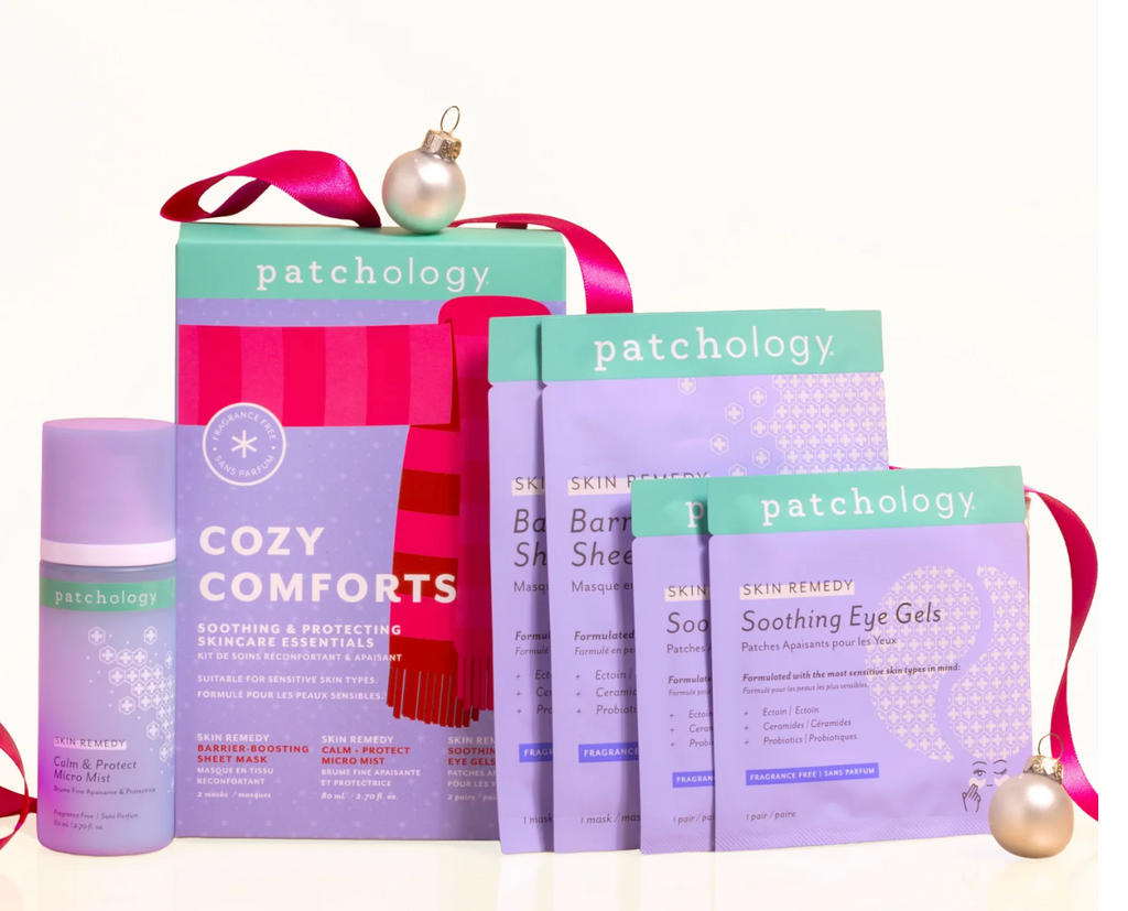 Patchology "Cozy Comforts" Soothing & Protecting Skincare Essentials Kit