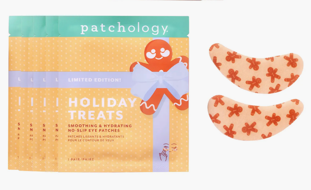 Patchology "Holiday Treats" Soothing & Hydrating Eye Gel Patches, 5 Pairs