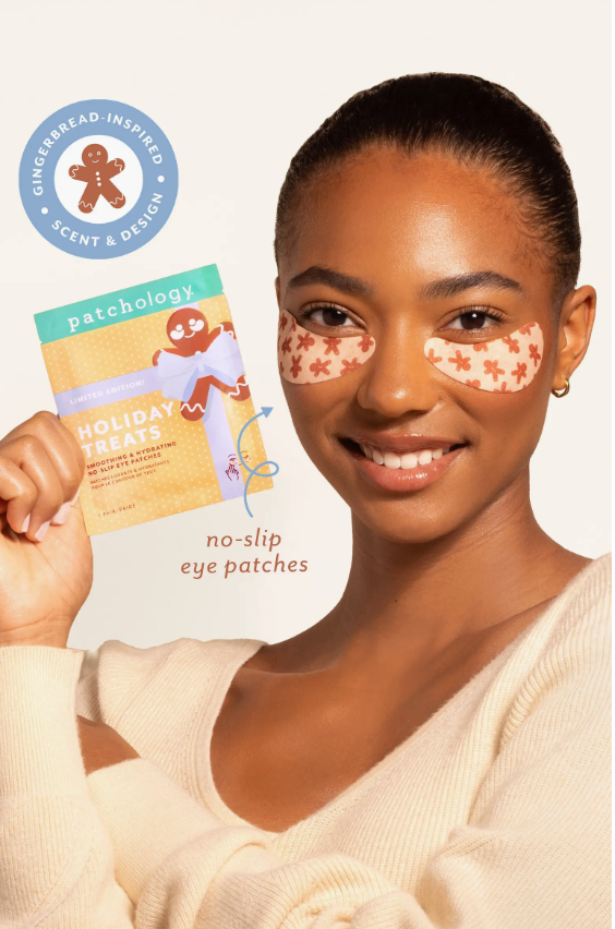 Patchology "Holiday Treats" Soothing & Hydrating Eye Gel Patches, 5 Pairs