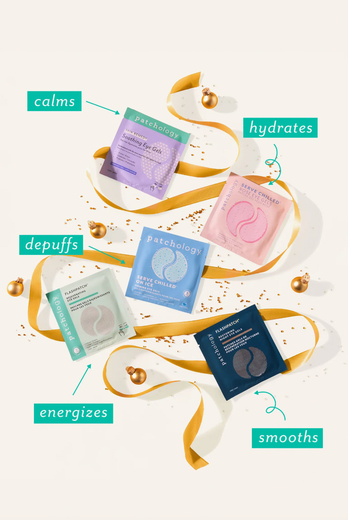 Patchology "Patching All the Way" Holiday Eye Gel Collection, 5 Sets
