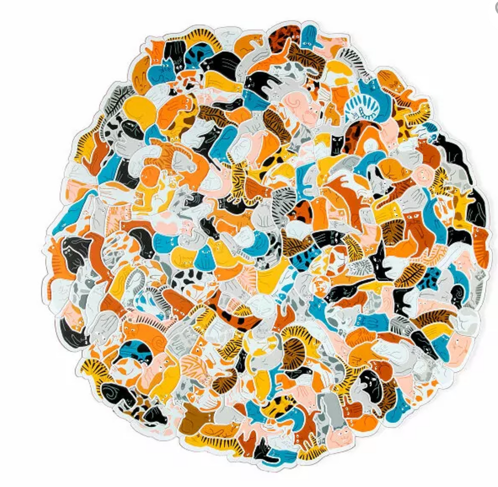 299 Cats (and a Dog) 300 Piece Cluster Puzzle