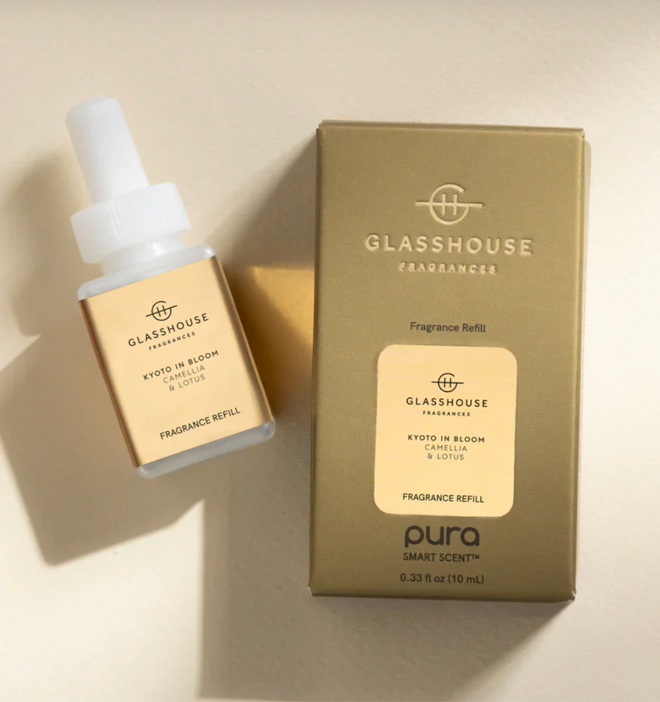 Pura + Glasshouse Smart Fragrance Diffuser Refiil, Kyoto in Bloom