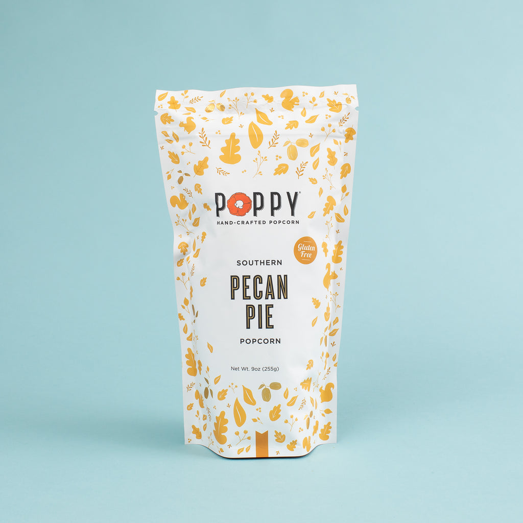 Poppy Popcorn Southern Pecan Pie Fall Market Bag